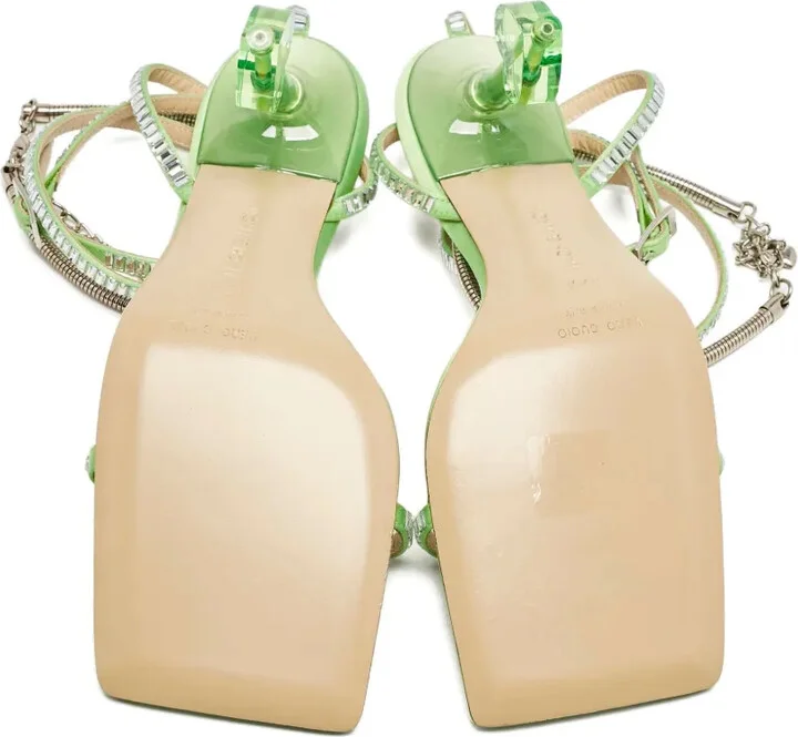 90mm Crystal-Heart Sandals - Image 4