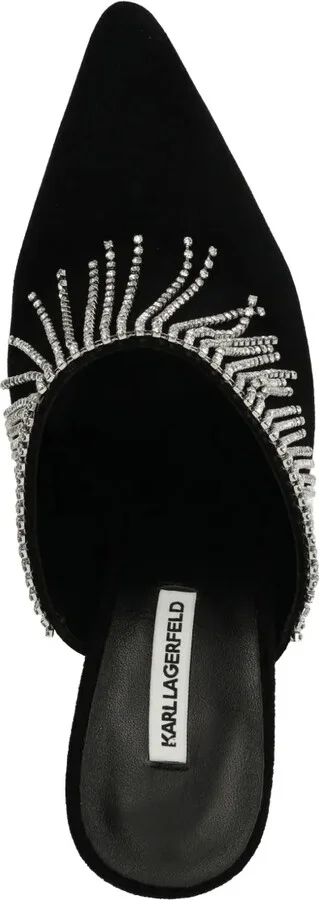 90mm Debut II fringed mules - Image 4