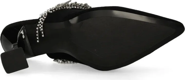 90mm Debut II fringed mules - Image 5