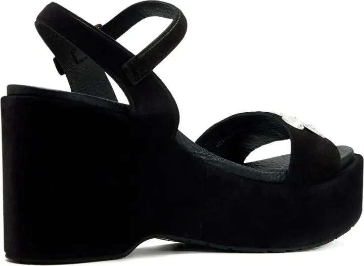90mm Delina crystal-embellished platform sandals - Image 4