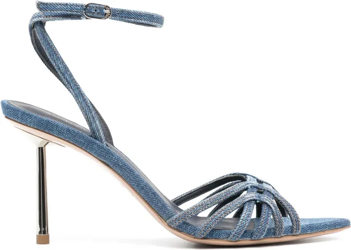 90mm Denim Sandals