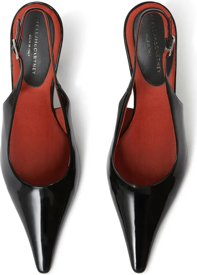 90mm Elsa pointed toe pumps - Image 4