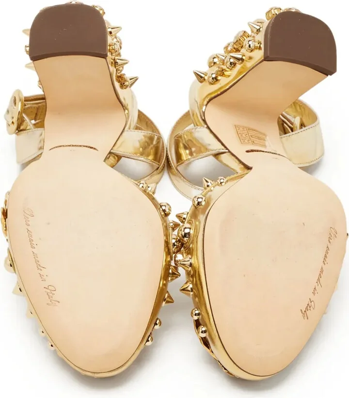 90mm Embellished Block-Heel Pumps - Image 4