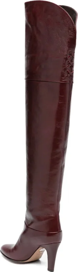 90mm Eve leather boots - Image 3