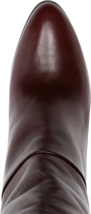 90mm Eve leather boots - Image 4