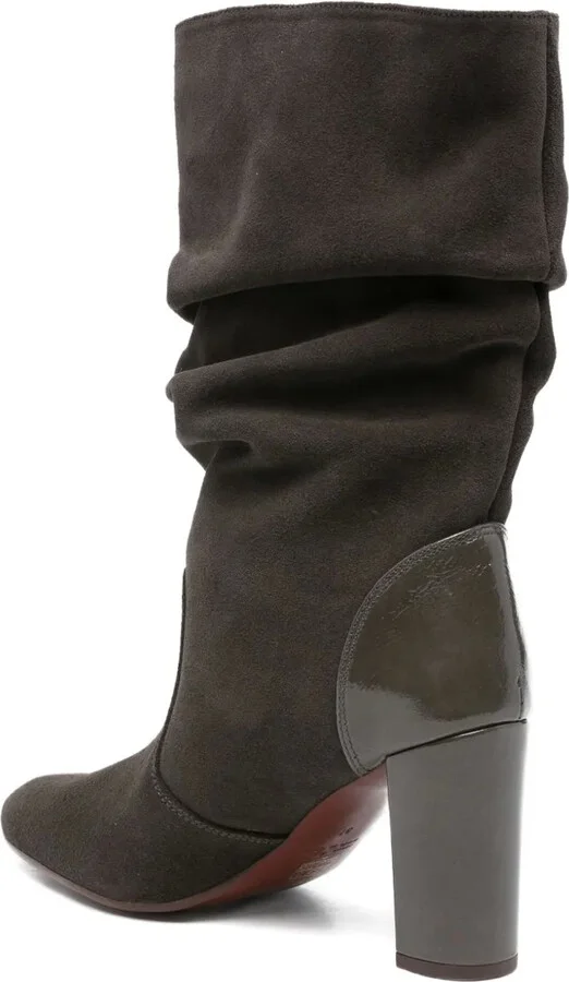 90mm Eychel slouchy leather boots - Image 3