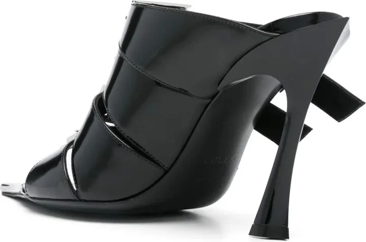 90mm Fang buckled leather sandals - Image 3