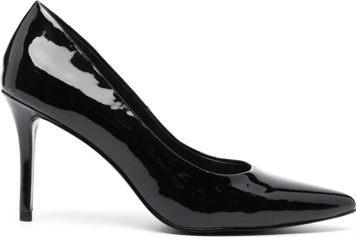 90mm Faux-Leather Pumps