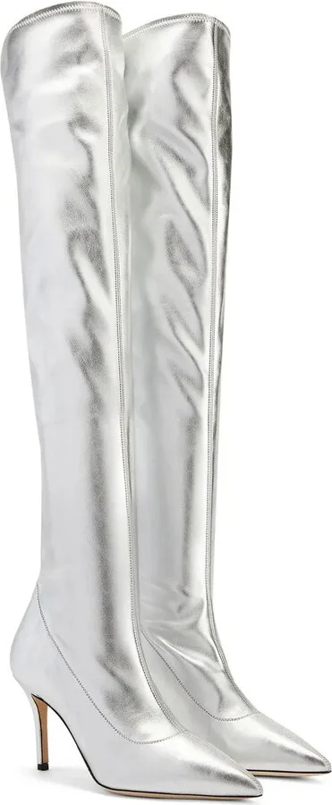 90mm Felicity thigh-high boots - Image 2