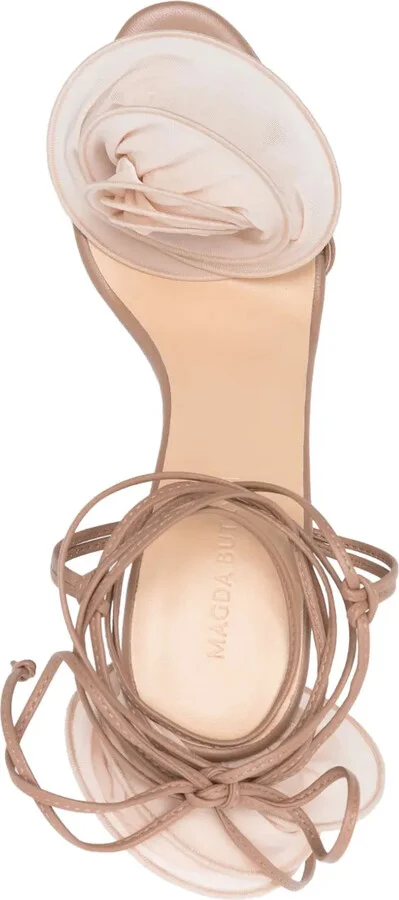 90mm Floral-Appliqué Sandals - Image 4