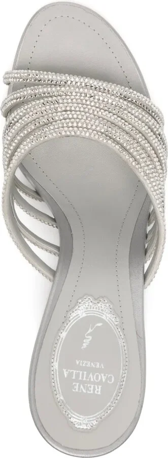 90mm Full-Trim Wedge Sandals - Image 4