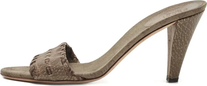 90mm GG canvas sandals