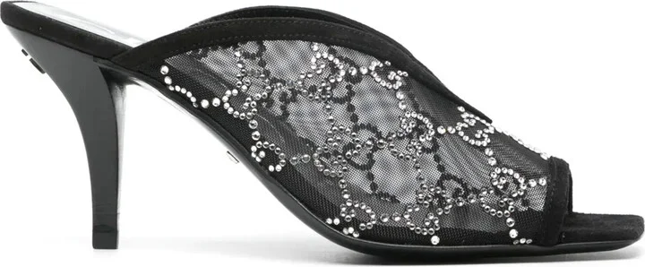 90mm GG crystal-embellished sandals
