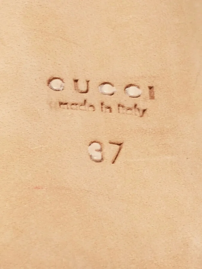 90mm Guccissima pumps - Image 5