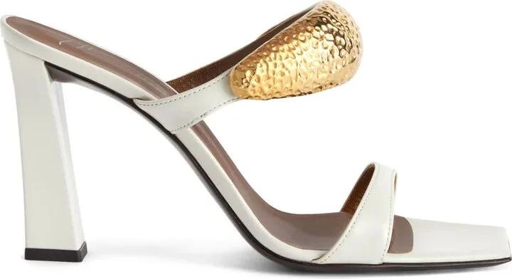 90mm GZ-Ania leather sandals