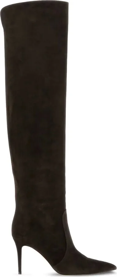 90mm Hansen suede boots