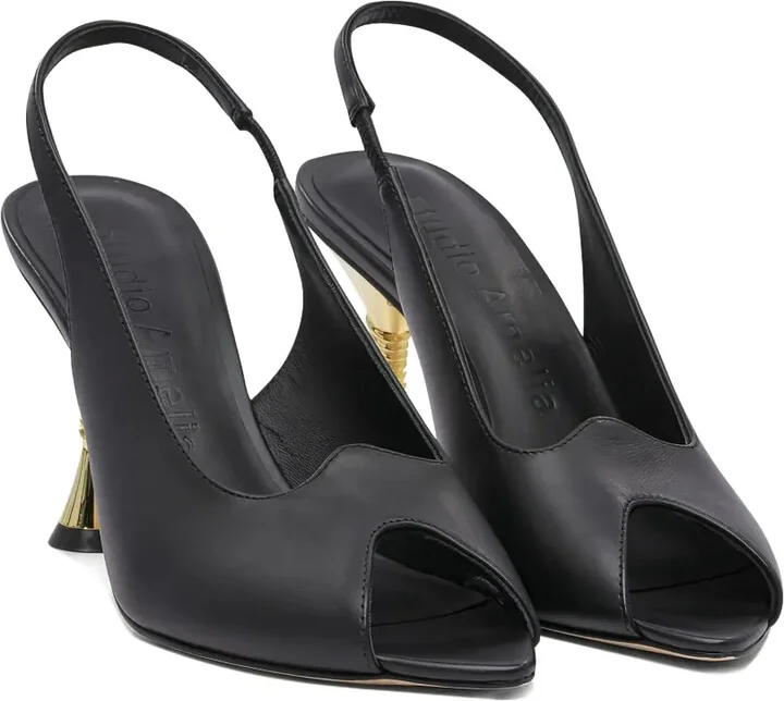 90mm Helix slingback pumps - Image 2