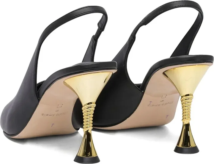 90mm Helix slingback pumps - Image 3