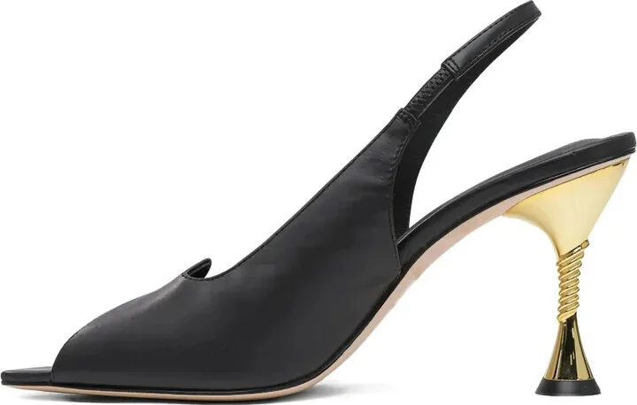90mm Helix slingback pumps - Image 4