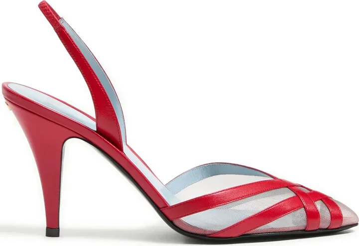 90mm Impudance slingback pumps