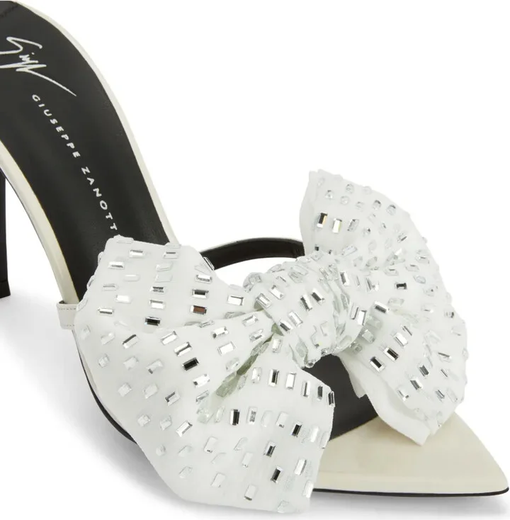 90mm Intriigo Alexandrine sandals - Image 4