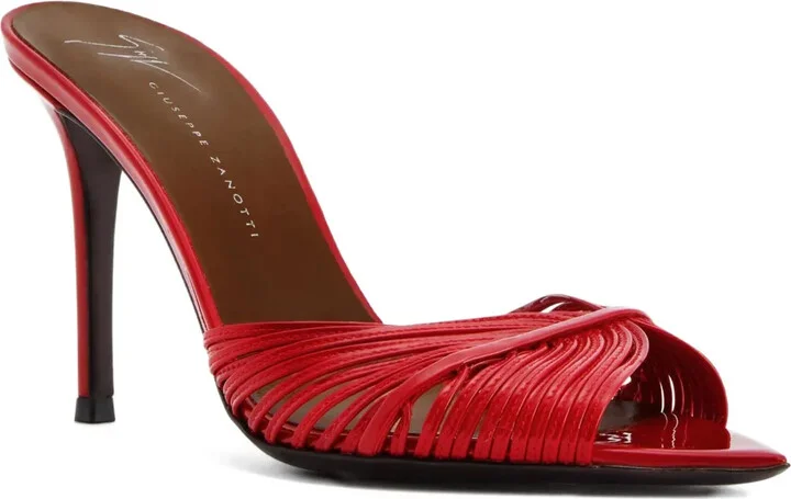 90mm Intriigo leather sandals