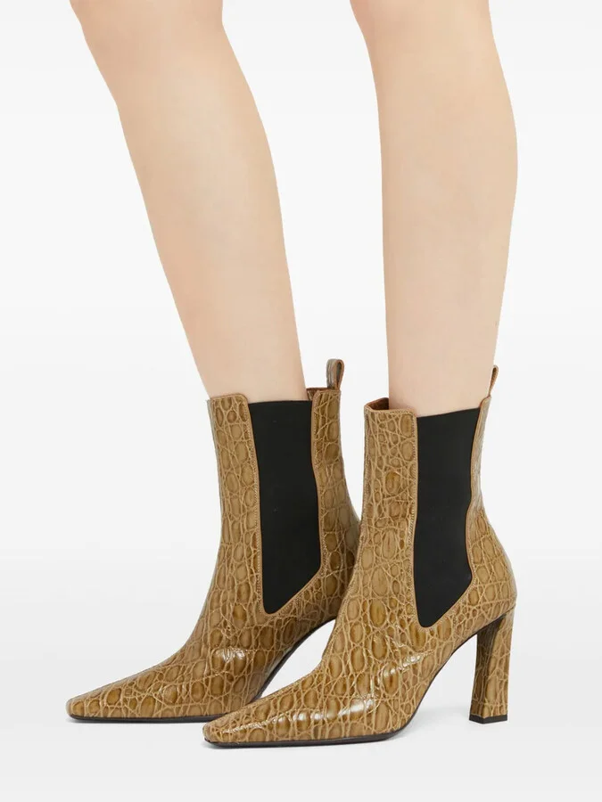 90mm Janiee Beatles chelsea boots - Image 5