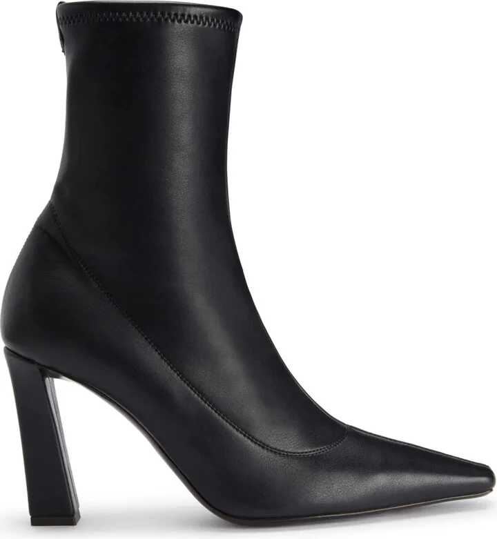 90mm Janiee Stretch ankle boots