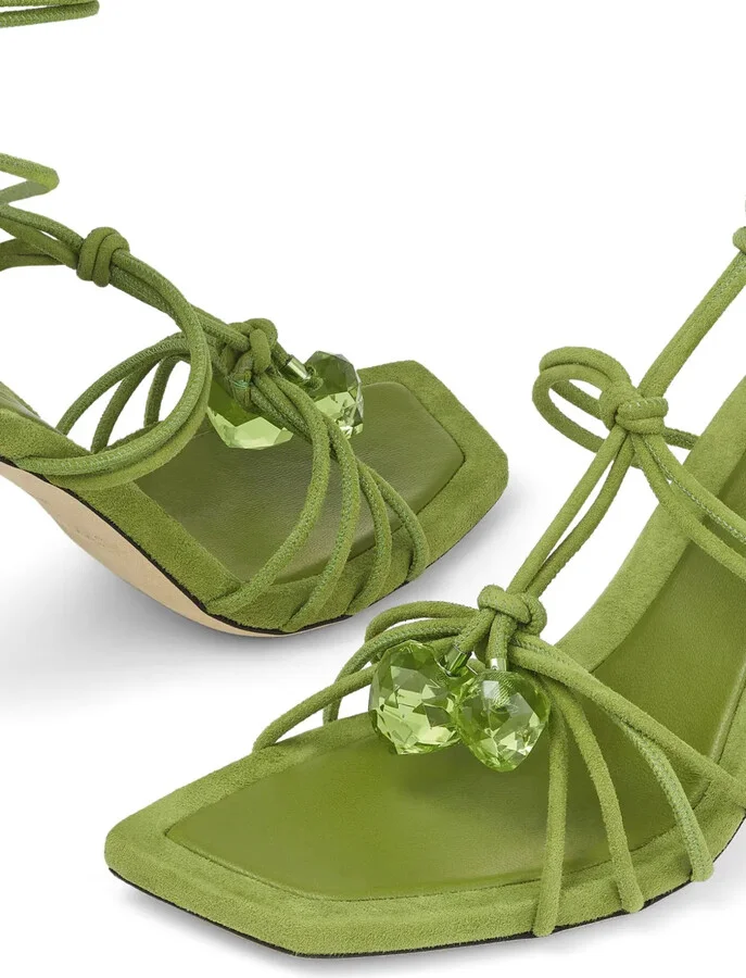 90mm Jemma strappy sandals - Image 5