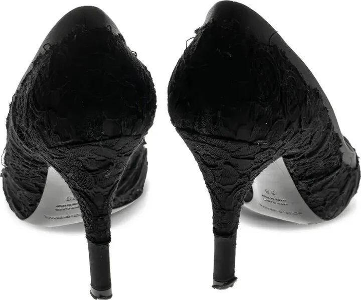 90mm Lace Satin Pumps - Image 4