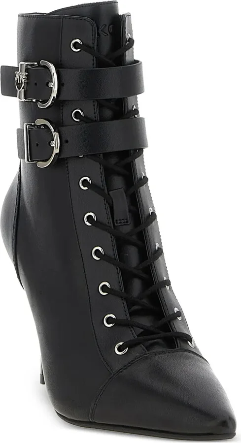 90mm Lace-Up Ankle Boots - Image 2