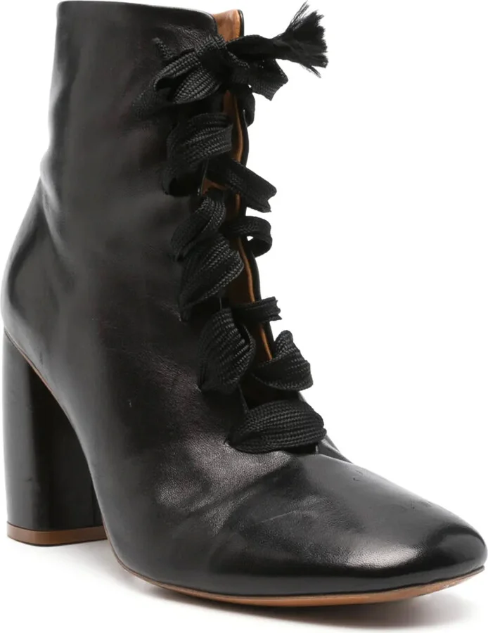 90mm Lace-Up Boots - Image 2