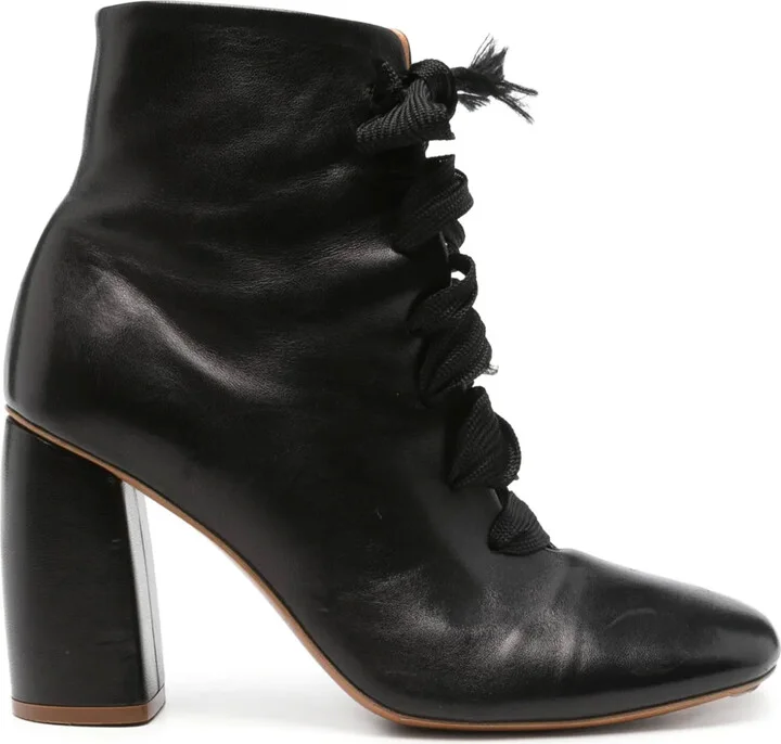 90mm Lace-Up Boots