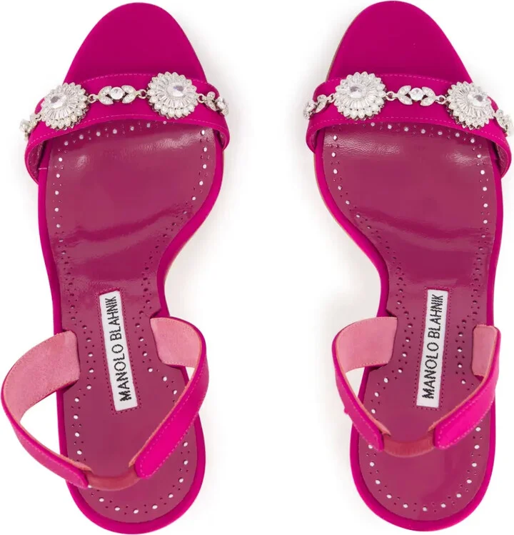 90mm Lamisan slingback sandals - Image 4
