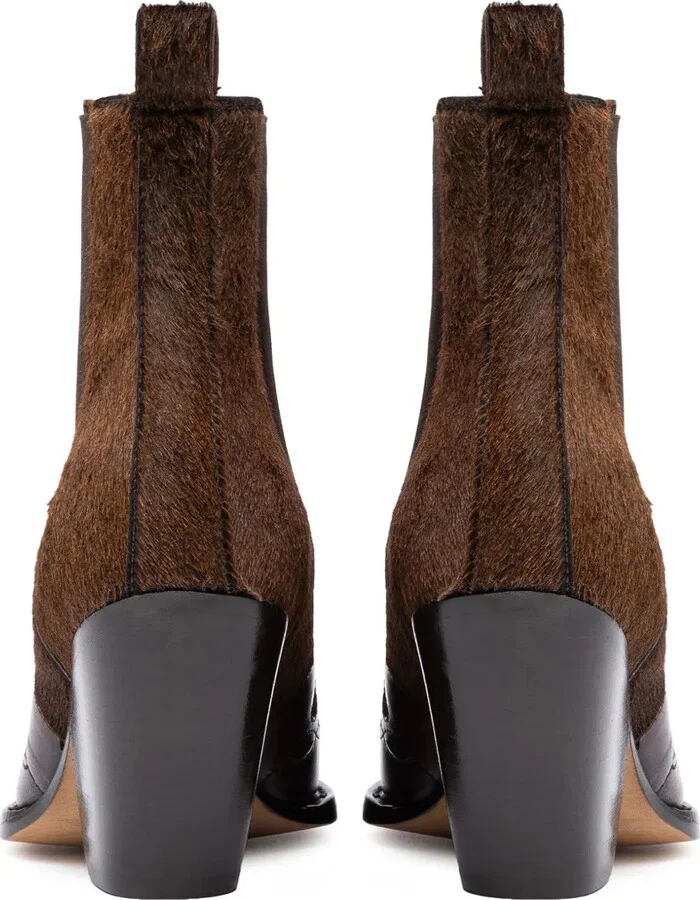 90mm Leather Boots - Image 4