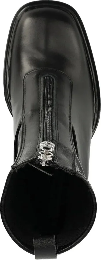 90mm Leather Boots - Image 4