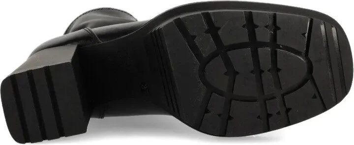 90mm Leather Boots - Image 5