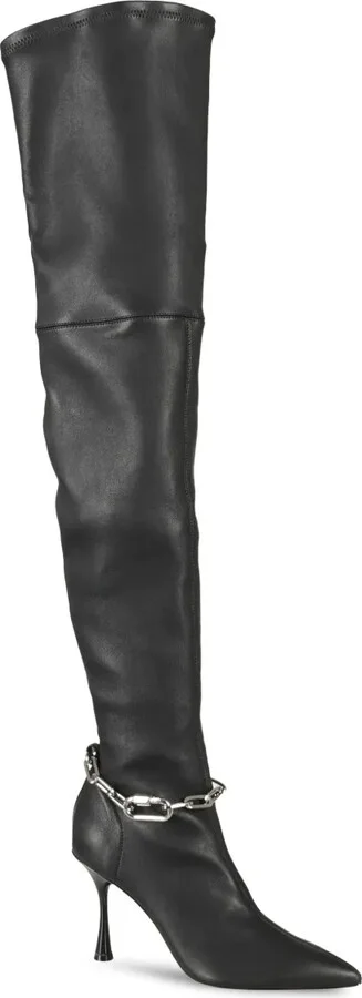90mm Leather Boots - Image 2