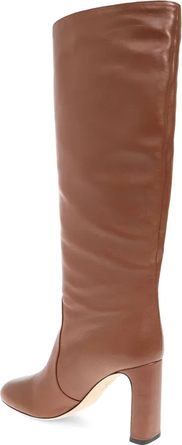 90mm Leather Boots - Image 3