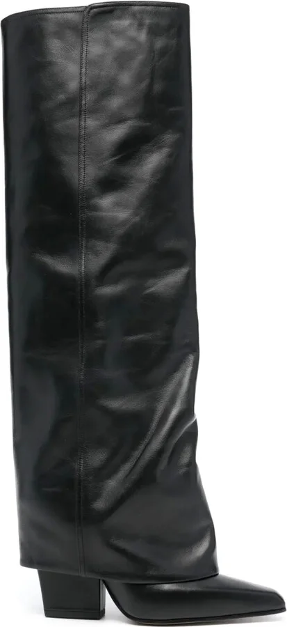 90mm Leather Boots