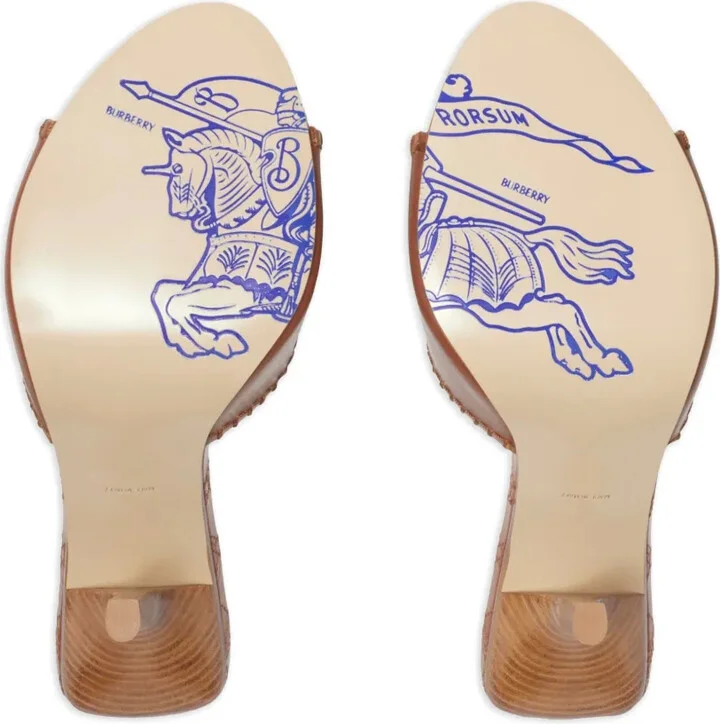 90mm leather Cabana sandals - Image 5