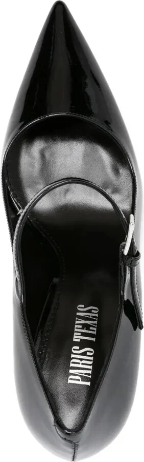 90mm Leather Heeled Pumps - Image 4