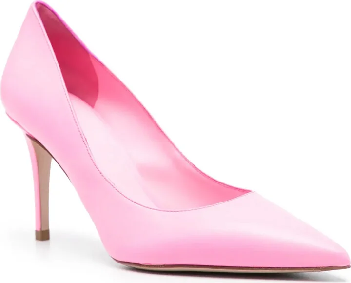 90mm Leather Pumps - Image 2