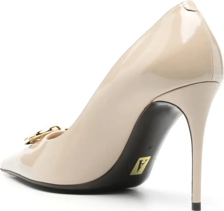 90mm Leather Pumps - Image 3