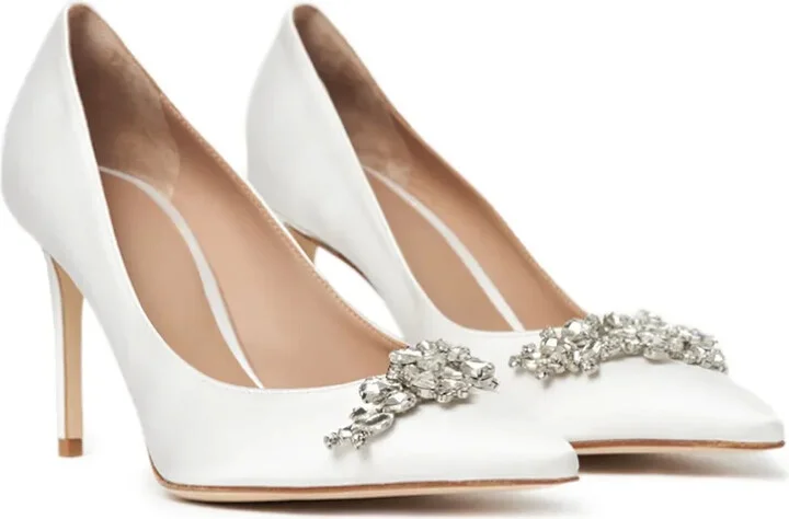 90mm Leather Pumps - Image 2