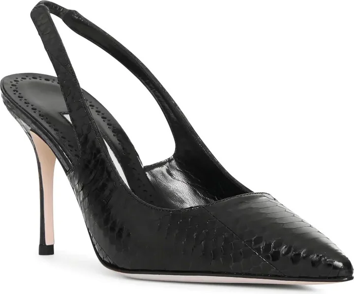 90mm Leather Pumps - Image 2
