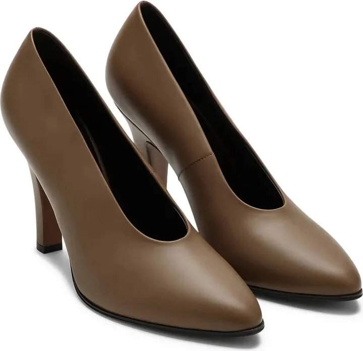 90mm Leather Pumps - Image 2