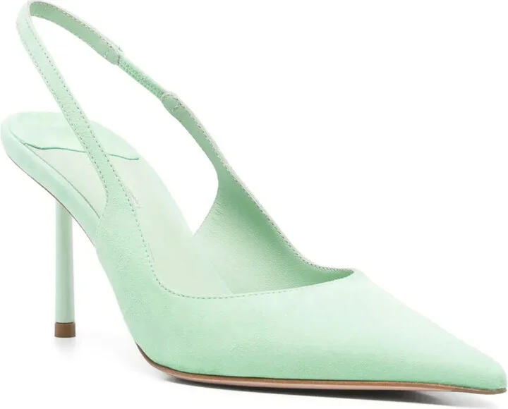 90mm Leather Pumps - Image 2