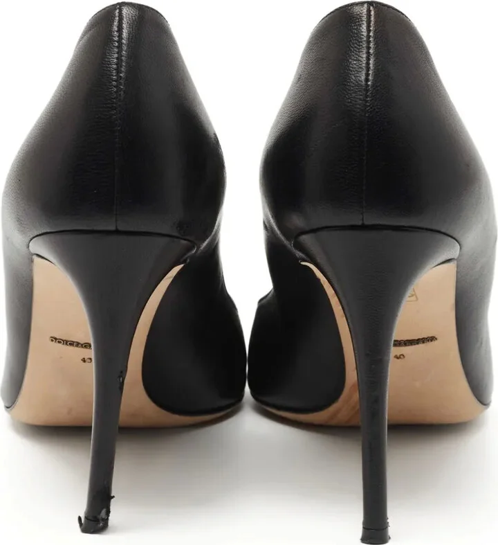 90mm Leather Pumps - Image 3