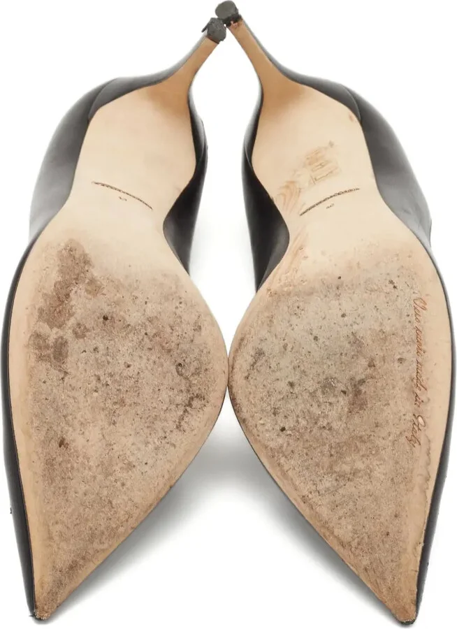 90mm Leather Pumps - Image 4